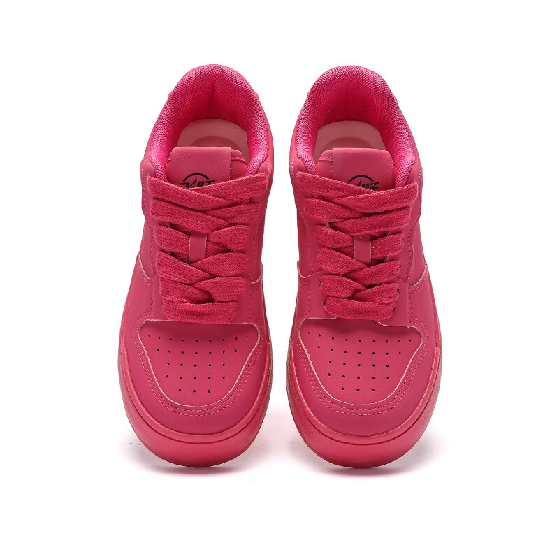 Кеды, скейтборд обувь женская низкая Feiyue, цвет Rose Red — фото 3