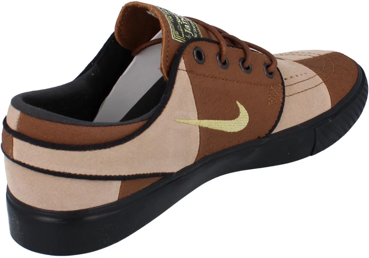 Кроссовки Nike Sb Zoom Janoski OG+ PRM для мужчин, модель HQ1629, Light British Tan Saturn Gold 200 — фото 3