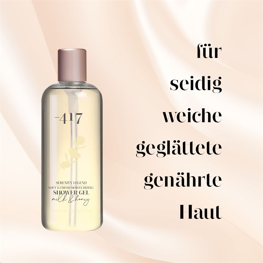 Гель для душа milk & honey soft & fresh moisturizing shower gel 417, объем 350 мл — фото 2