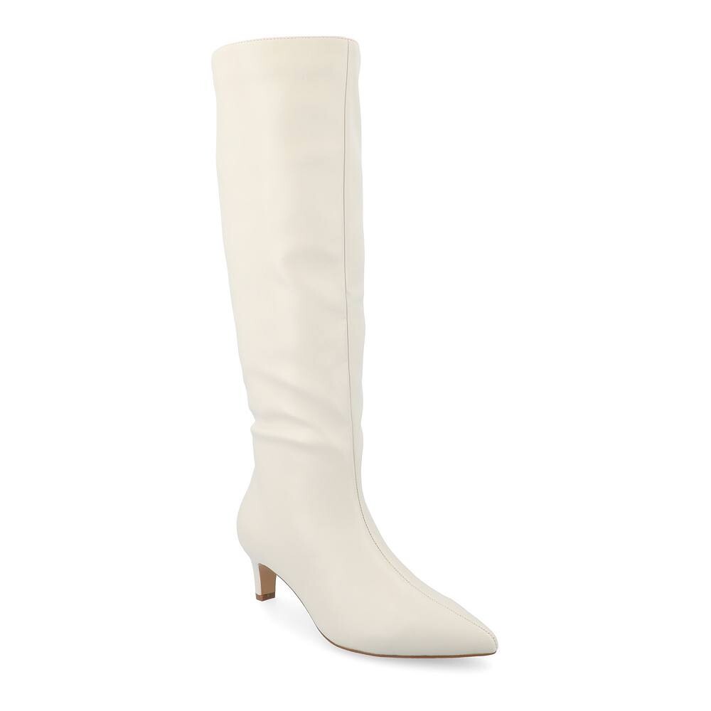 

Женские сапоги до колена цвета тюльпана Journee Collection Tru Comfort Foam, цвет Bone