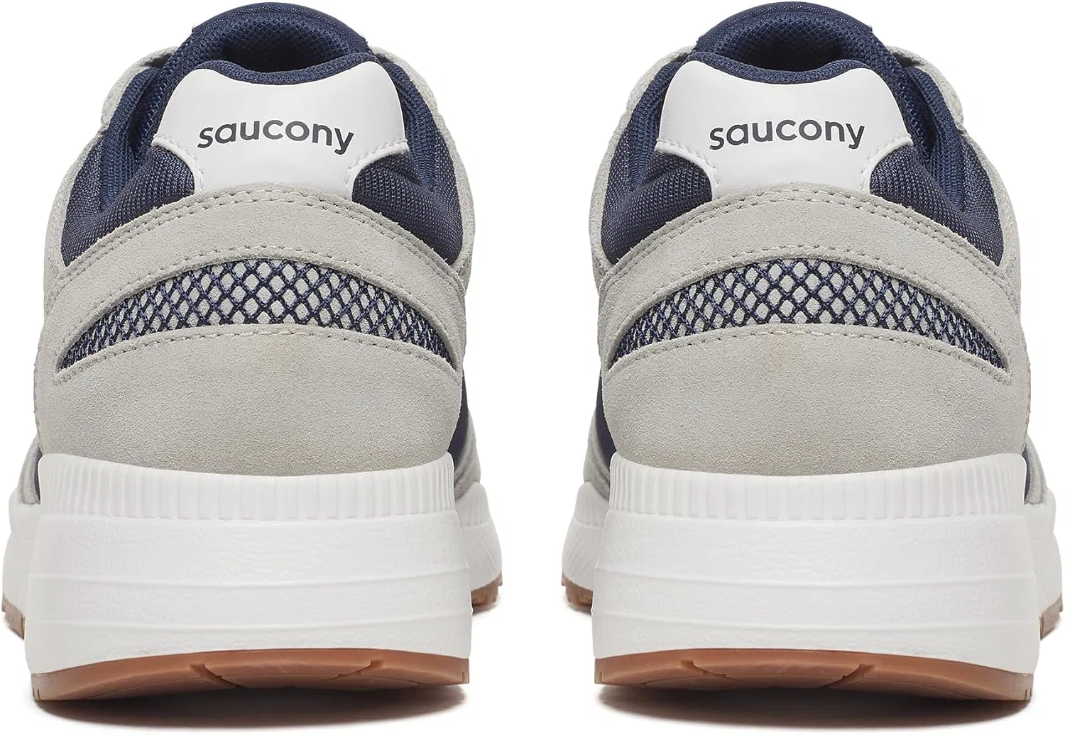 Кроссовки Saucony Originals Eclipse, цвет серый/темно-синий, размер 40 EU 21 - Grey Navy 40 — фото 4