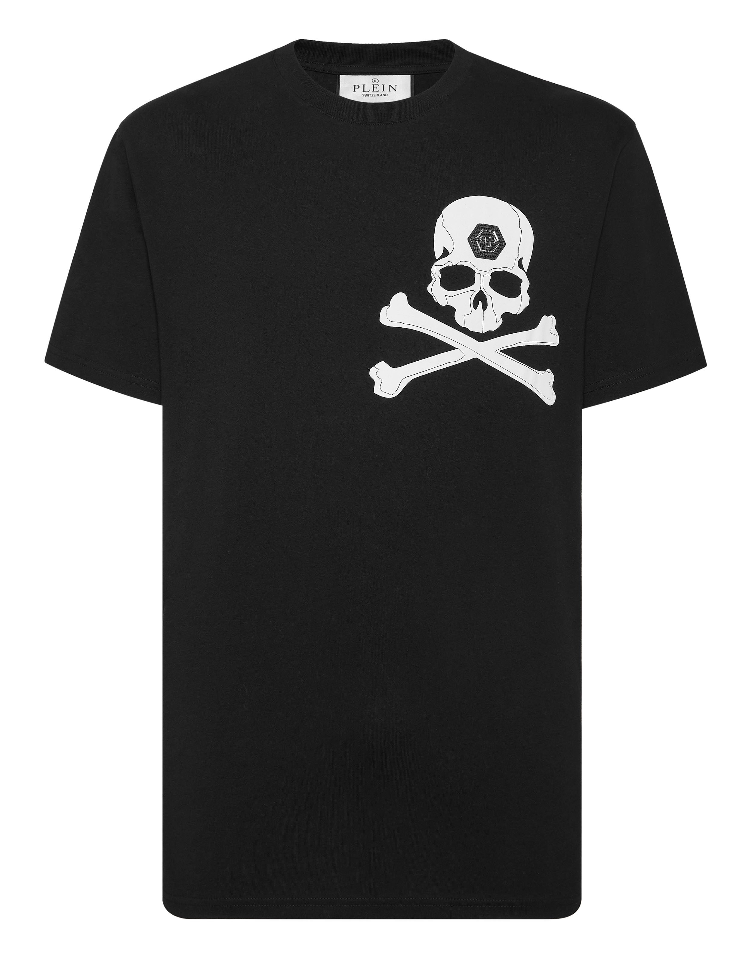 

Футболка с круглым вырезом SS Skull&Bones PHILIPP PLEIN, черный