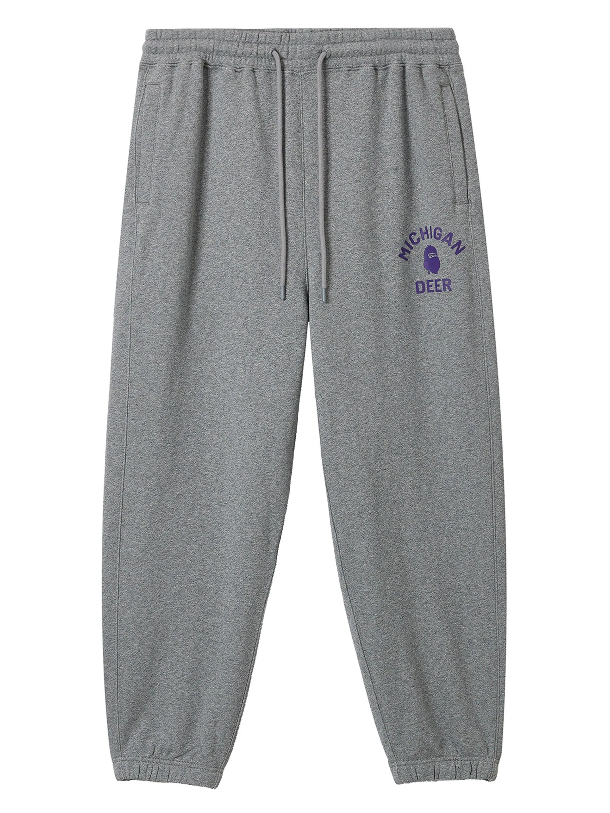 

Спортивные брюки с логотипом Fingercroxx, серый