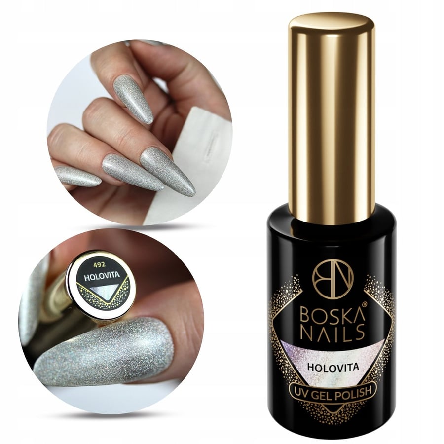 

гибридный лак для ногтей BOSKA NAILS Cosmic Glow Holovita #492