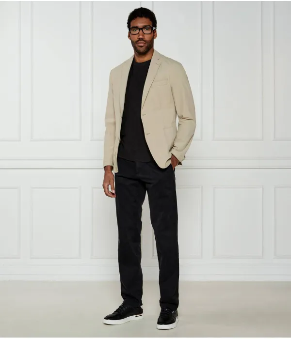 Элегантная куртка p-hanry-wg-251f Slim fit Boss, бежевый — фото 2
