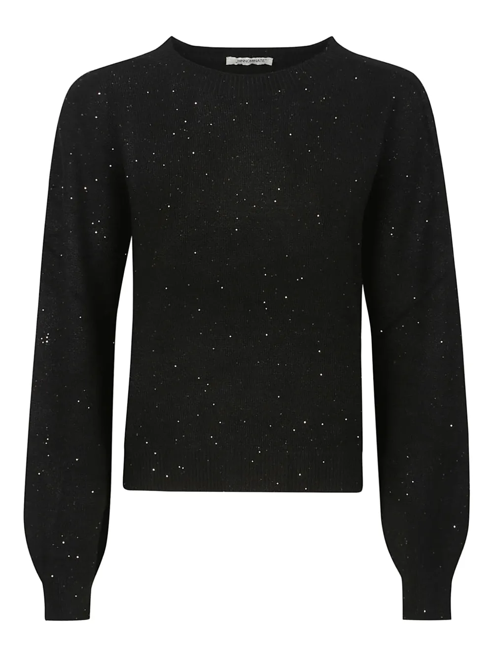 

Свитер с украшением из пайеток HINNOMINATE, черный