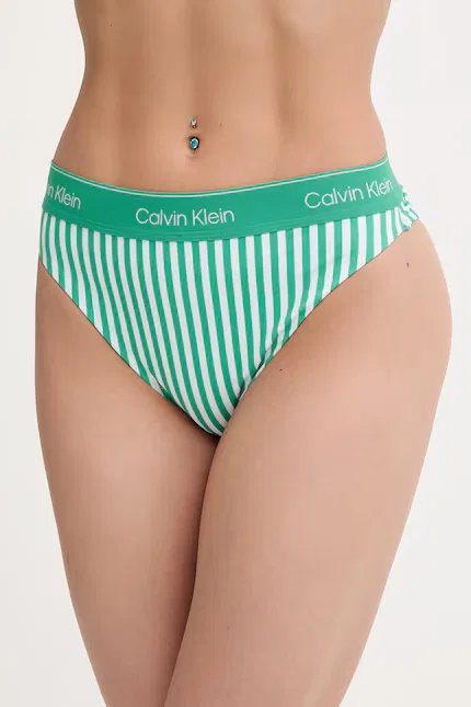 Купальник раздельный бразилиана Calvin Klein, зеленый