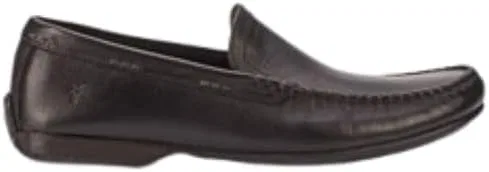 Лоферы из натуральной кожи с мокасиновой конструкцией Frye, Black - Renice — фото 2
