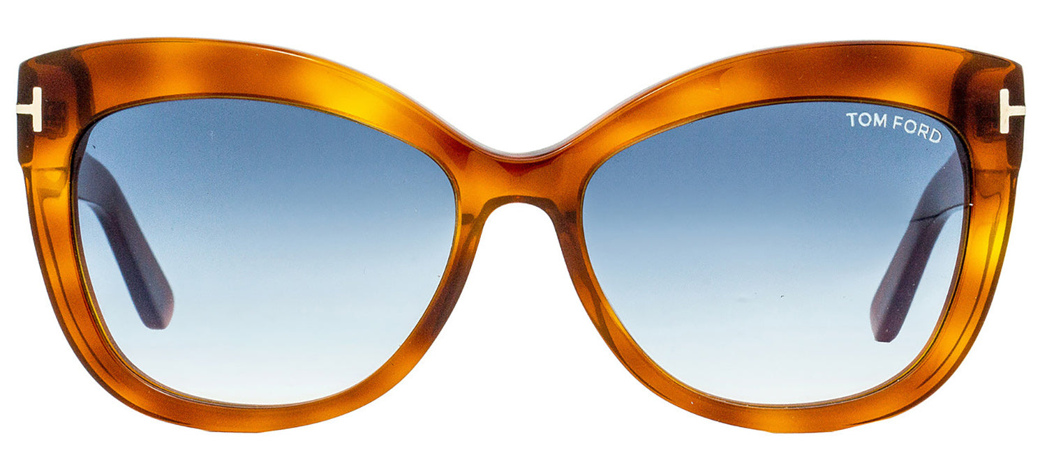 

Солнцезащитные очки Tom Ford ALISTAIR W FT0524 53W «кошачий глаз», цвет multi