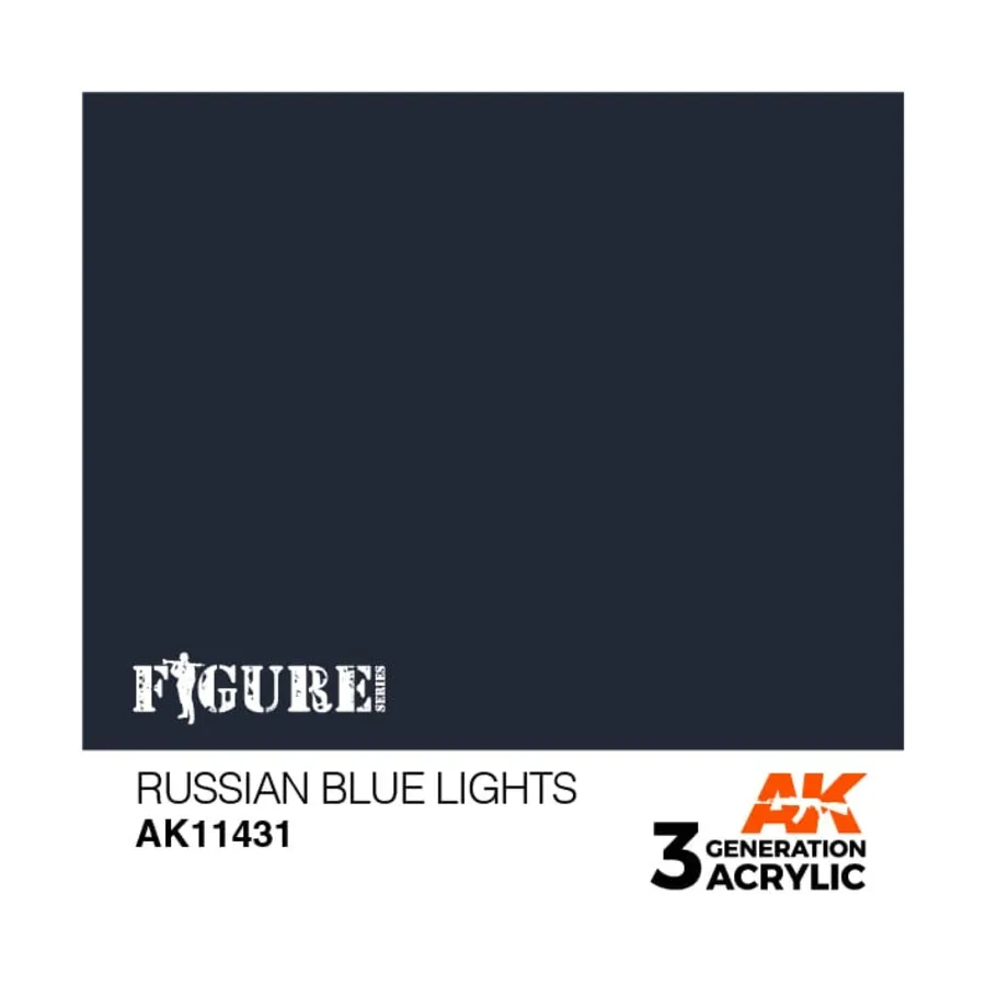 

Русские синие огни, 3rd Gen Acrylic - Figure Series