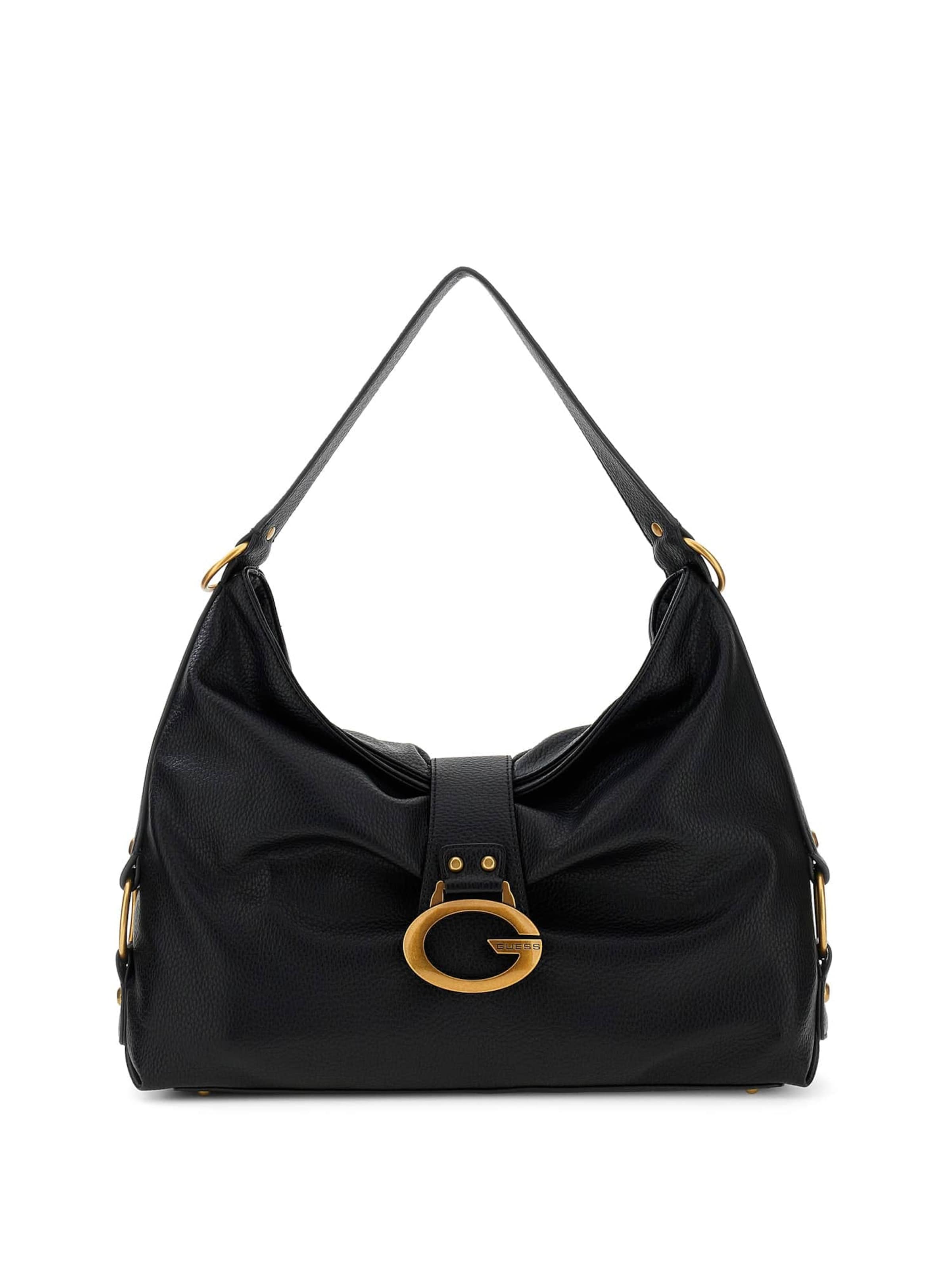 

GUESS Плечевая сумка 'Camden' в черном цвете