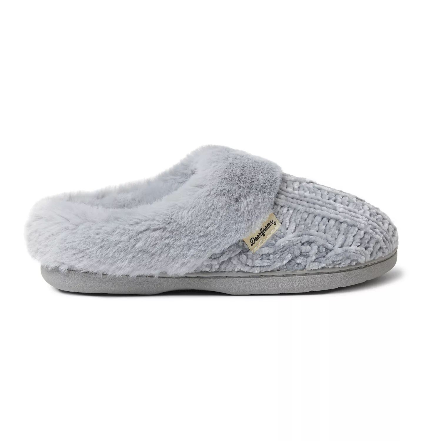 Женские сабо из синели Dearfoams Dearfoams, черный