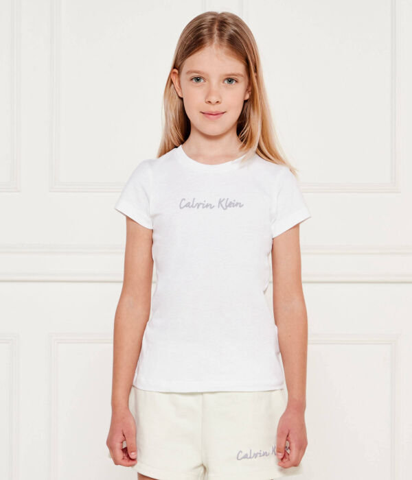 

Футболки Slim fit Calvin Klein Jeans, белый
