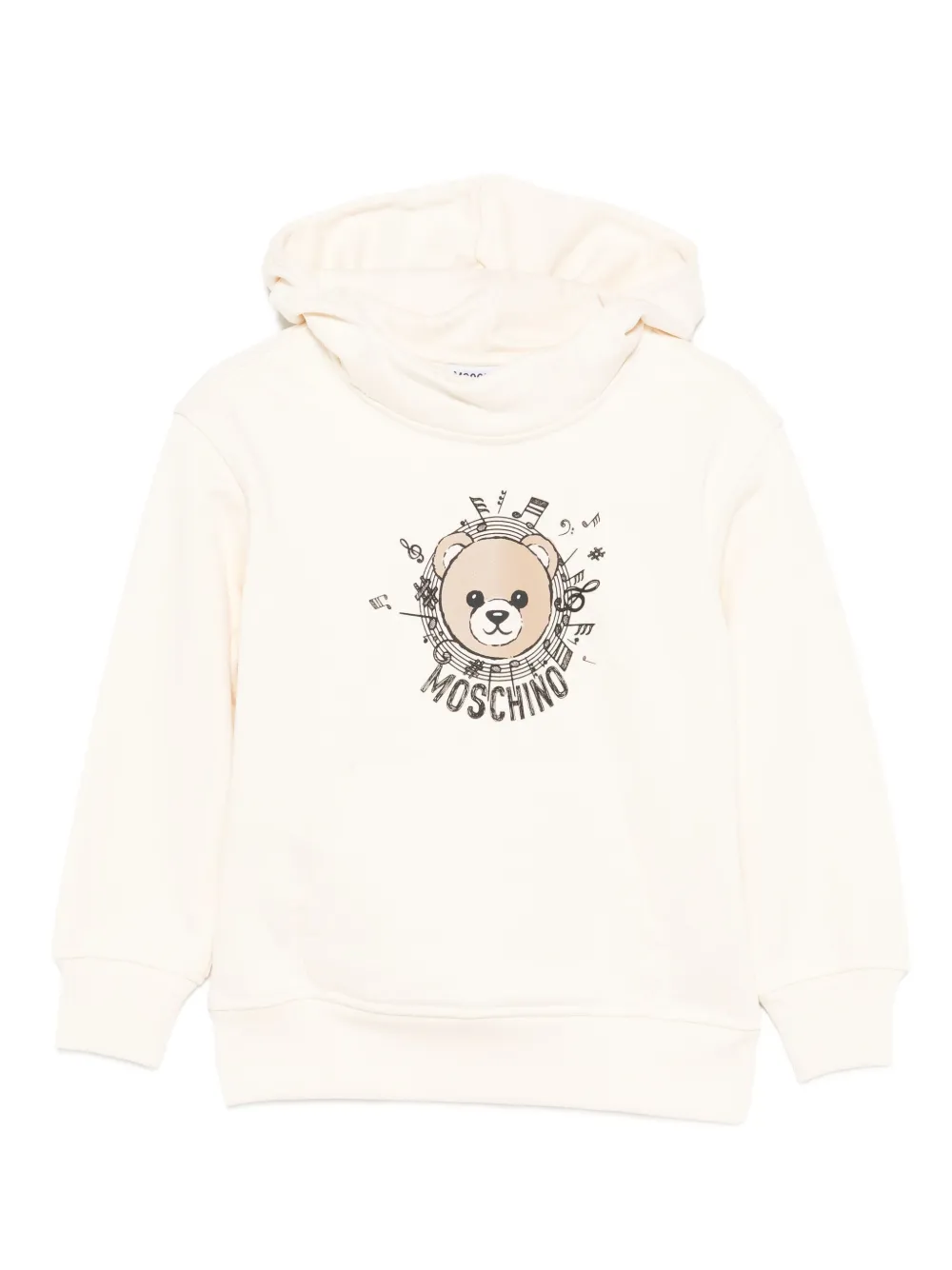 

Худи с принтом Moschino Kids, нейтральный