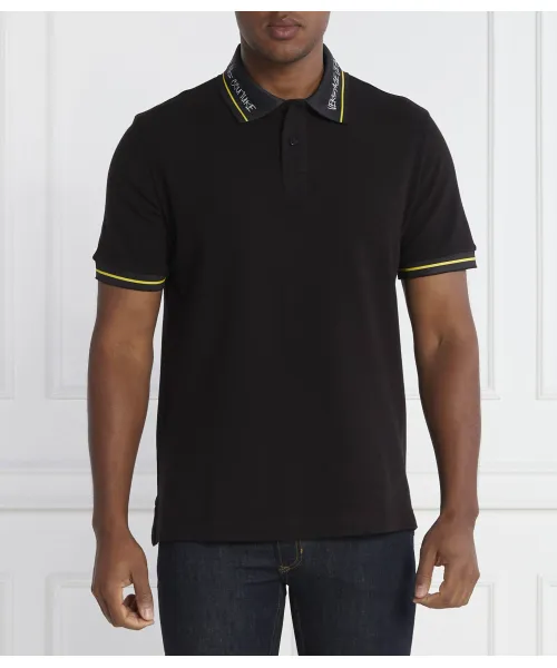 

Футболка поло Regular fit Versace Jeans Couture, черный