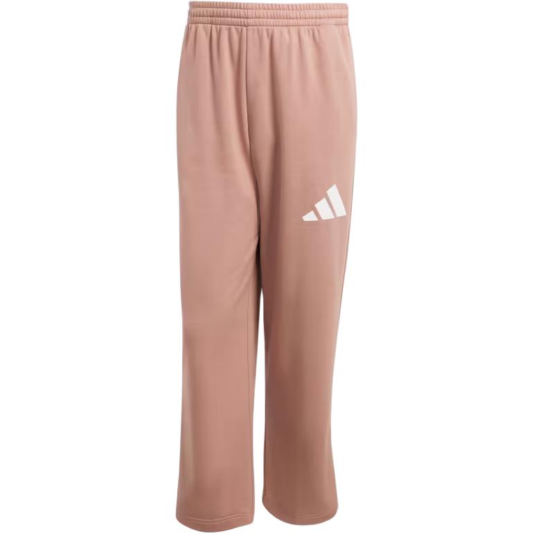 Бесплатная доставка с AdiClub Essentials Широкие брюки с логотипом 3 полоски Adidas, розовые — фото 2