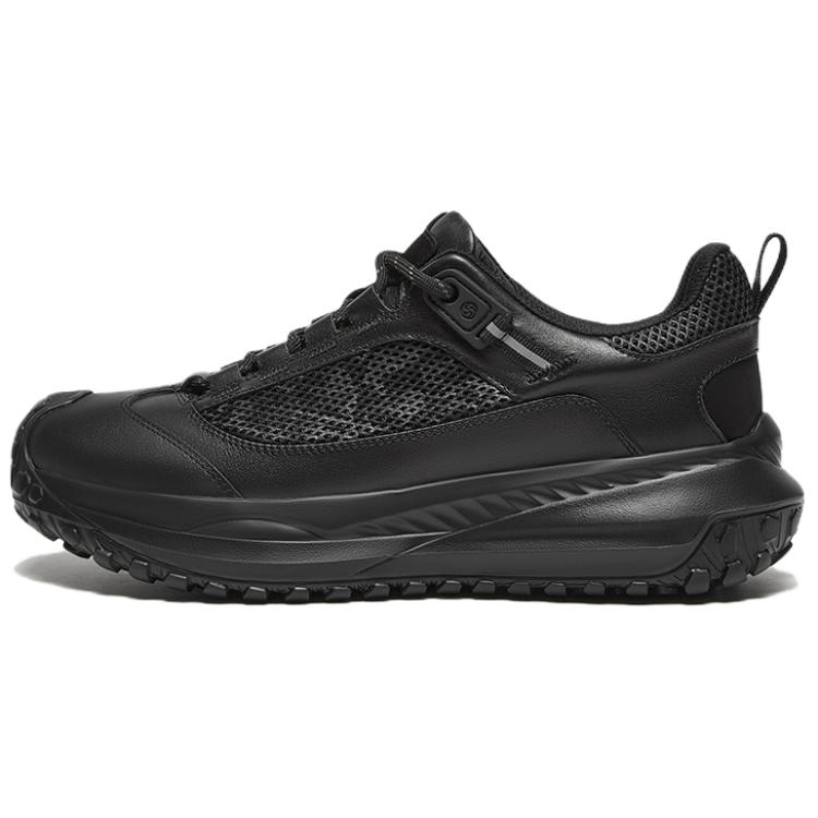 

BATA Нескользящие износостойкие низкие повседневные туфли, мужские, черные