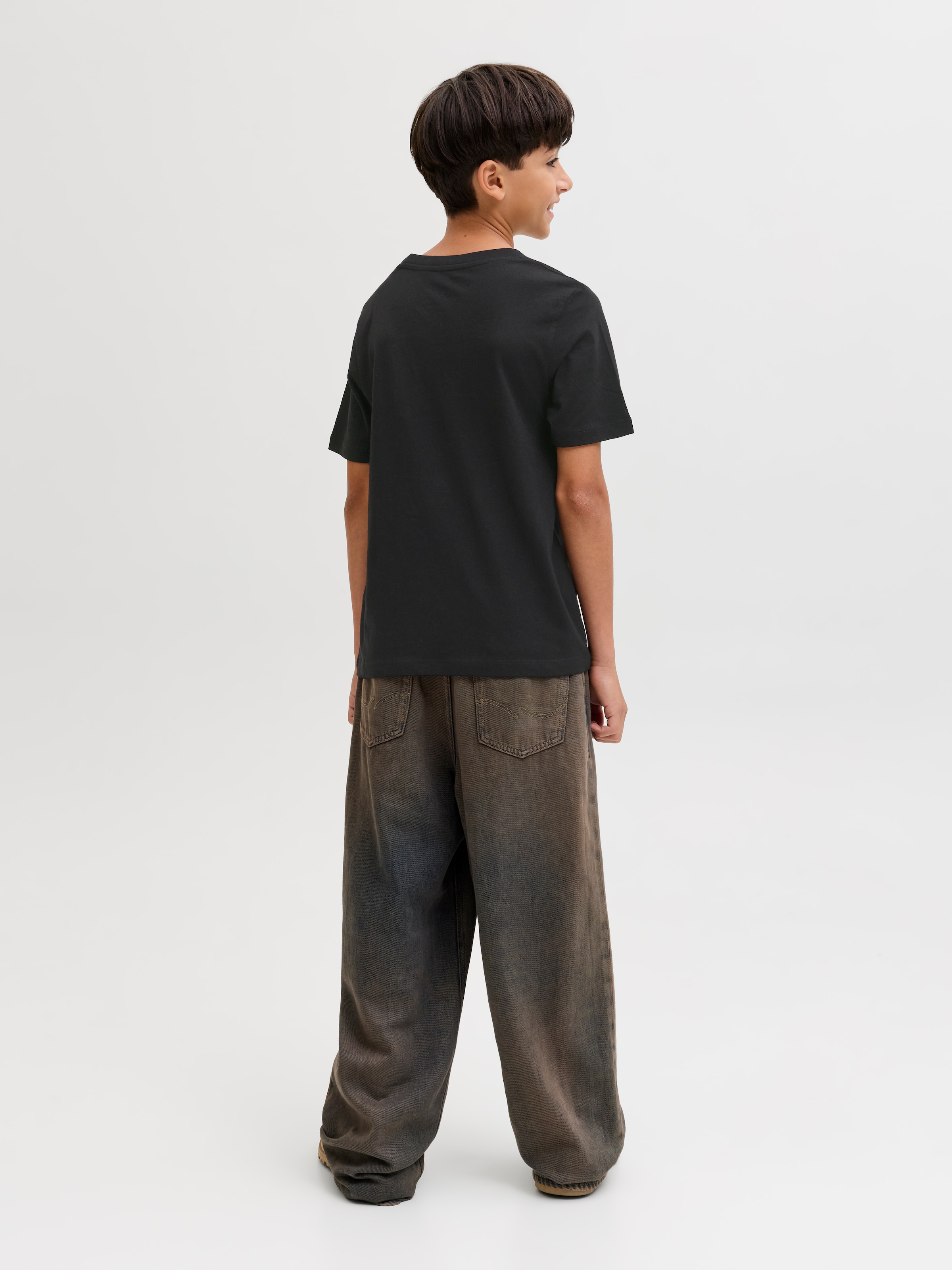 Jack & Jones Junior Футболка в черном цвете — фото 4
