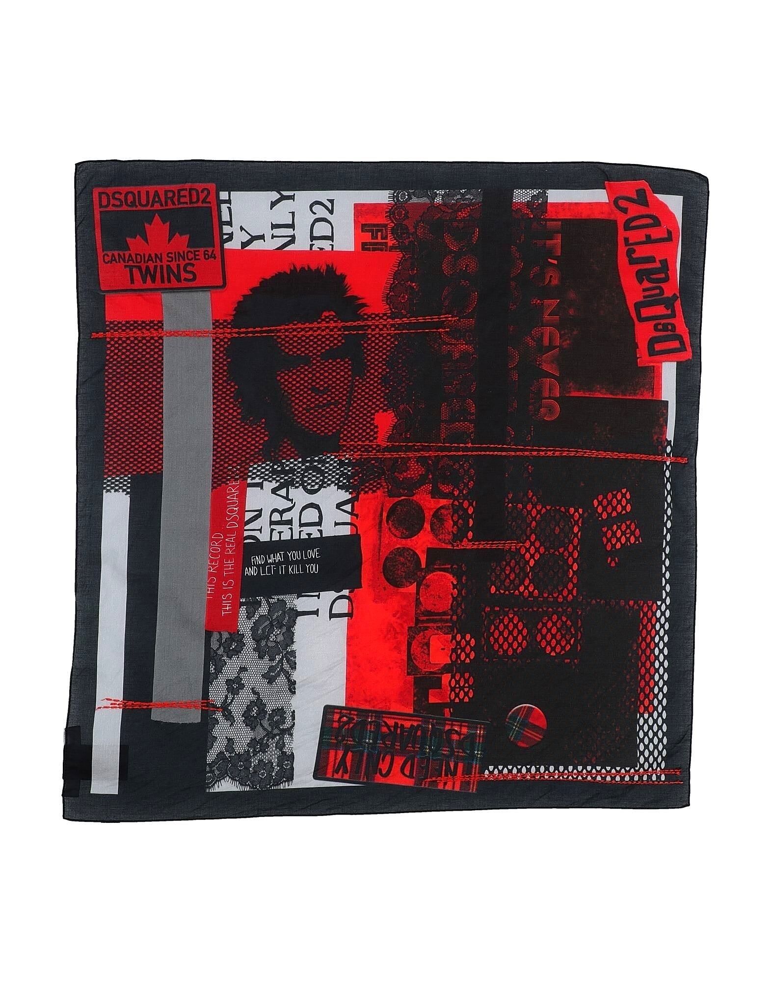 

Шарф Dsquared2, черный