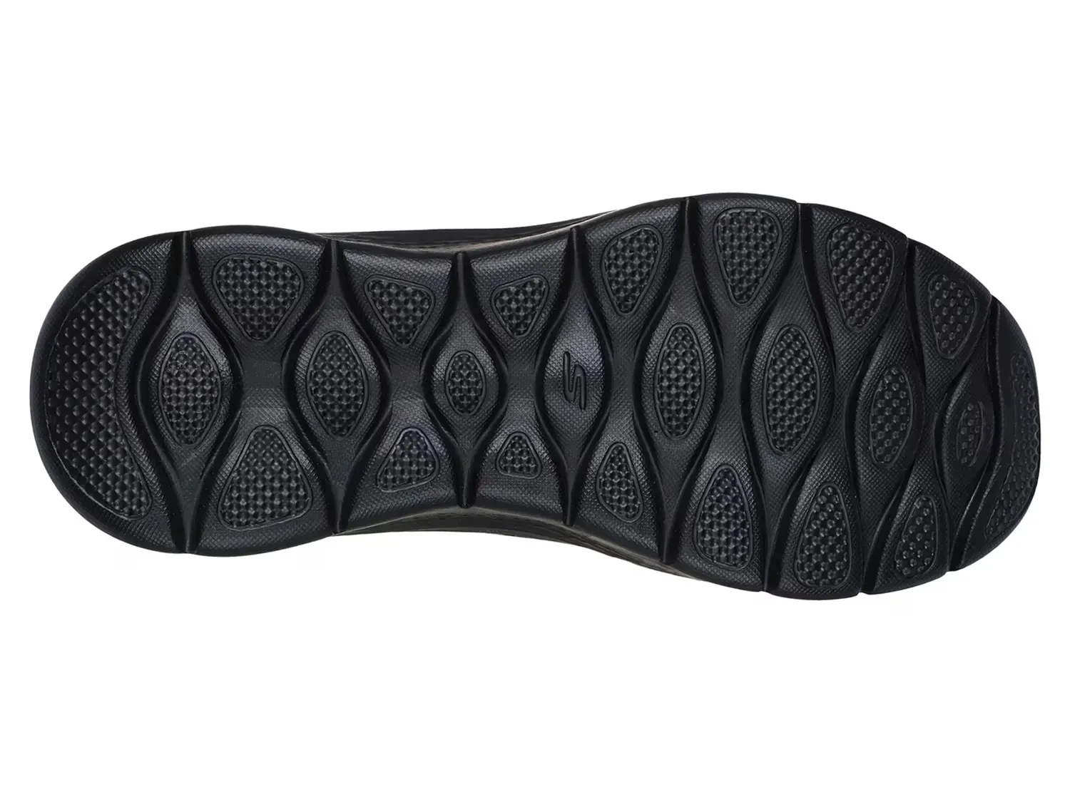 Hands Free Slip-ins GO WALK Flex Krysta Кроссовки - женские Skechers, Black/Pink — фото 4
