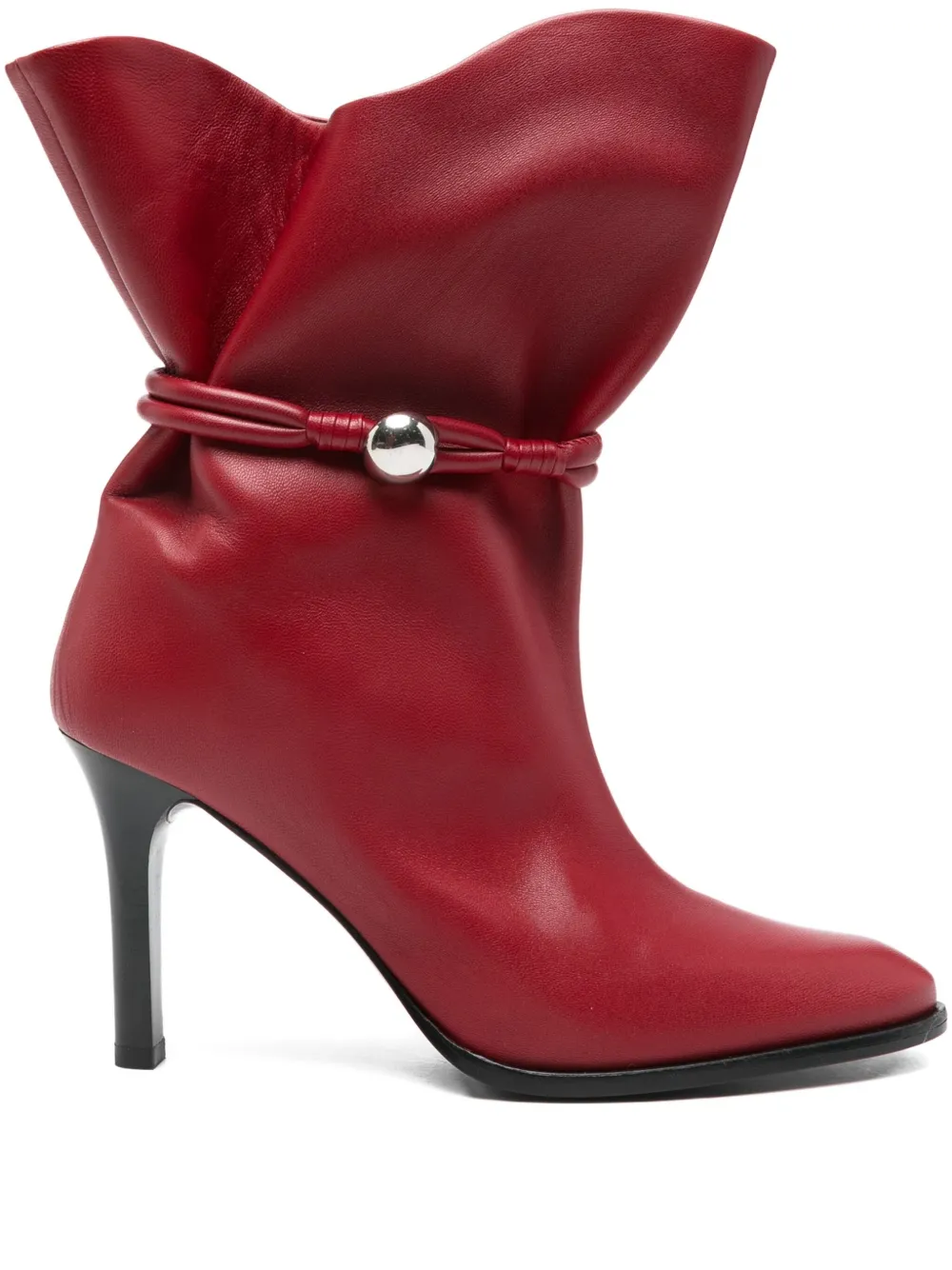 Сапоги Loyla 90 на каблуке ISABEL MARANT, красный