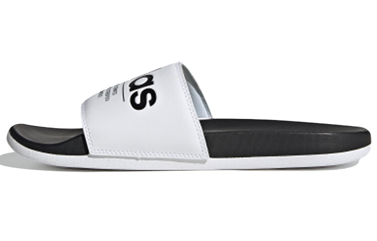 

Шлепанцы мужские белые/черные Adidas Neo