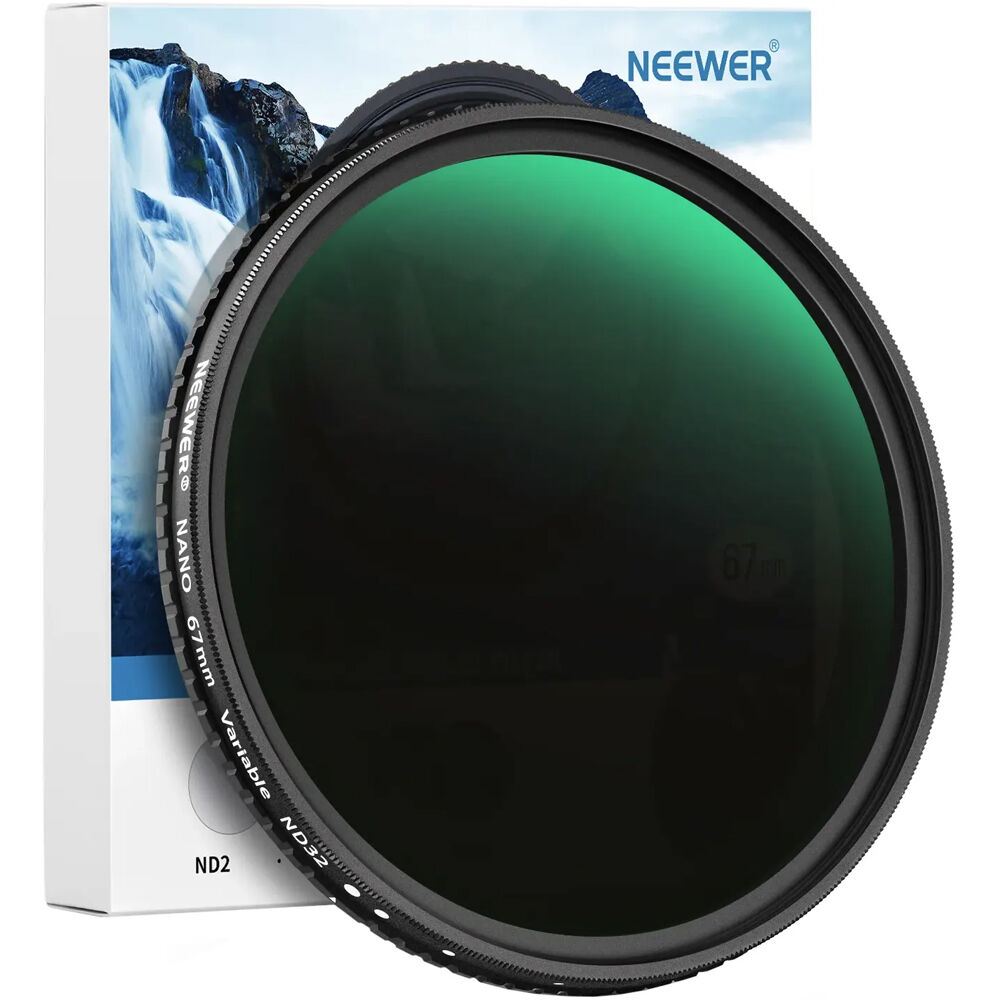 

Фильтр Neewer Variable ND Filter (52mm, 1 to 5-Stop) 66602019
