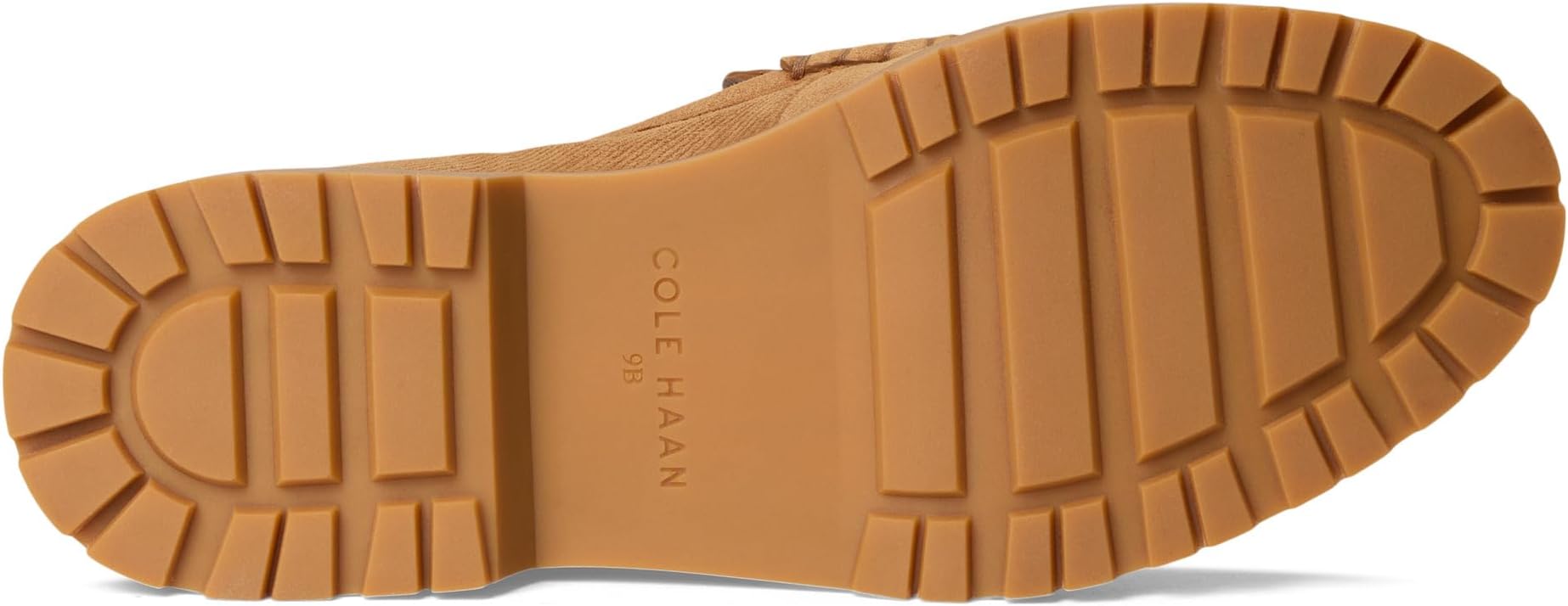 Лоферы Cole Haan Women's Treena Lug Loafers, Golden Honey Corduroy Suede — фото 3