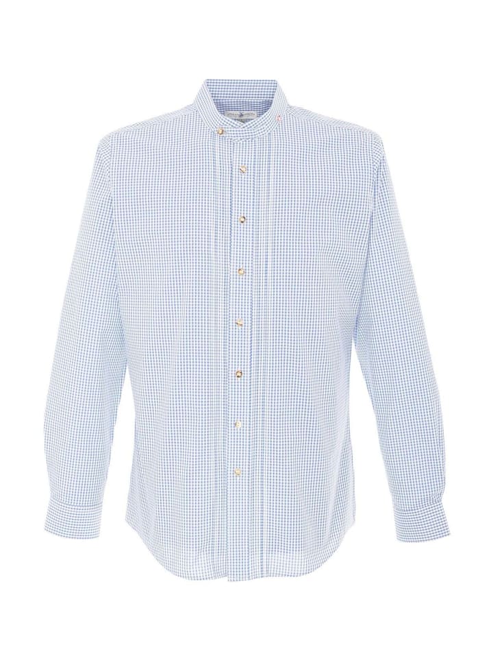 

Almsach Рубашка с воротником-стойкой 175CO светло-голубого цвета