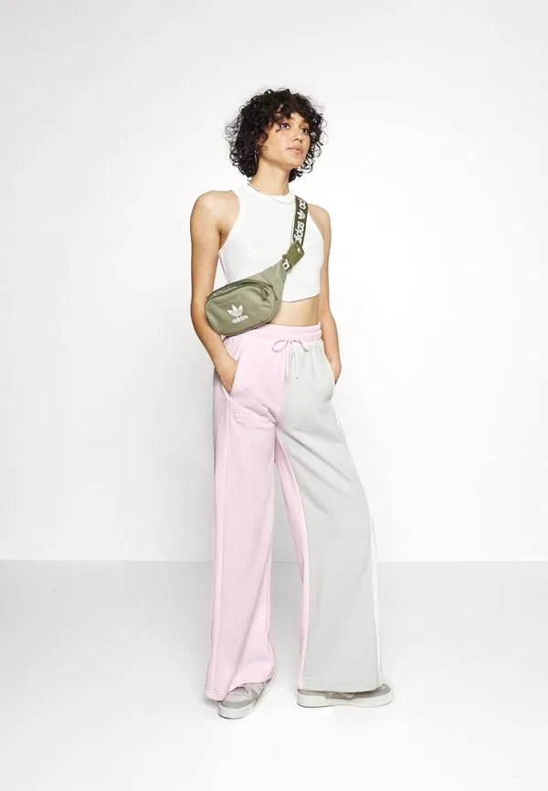 Спортивные брюки с широкими штанинами Adidas Originals, Clear Pink — фото 2