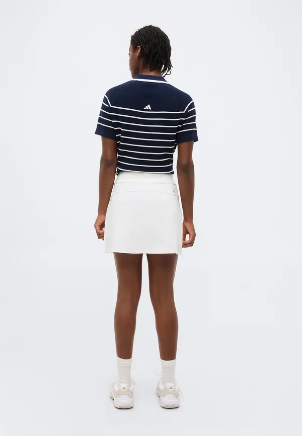 Юбка-шорты Adidas Golf Beyond side snap skort, белый — фото 3