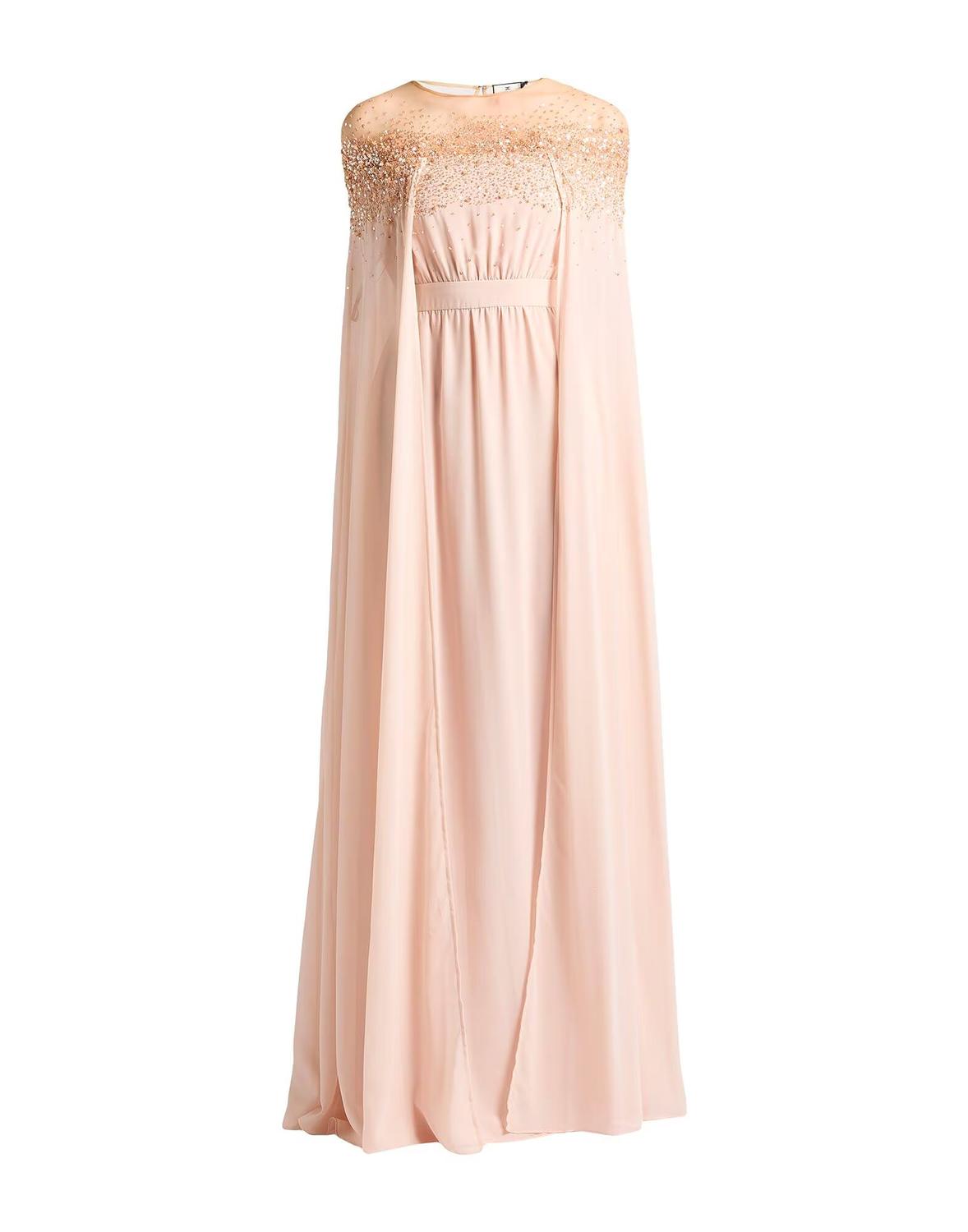 

Макси платье Red Carpet Elisabetta Franchi, светло-розовый