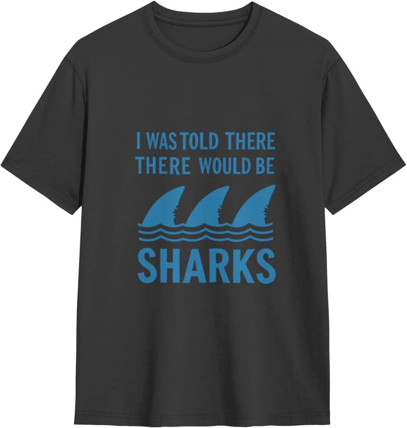 

Футболка с принтом I was Told There Would Be Sharks ShuDianhkqwe