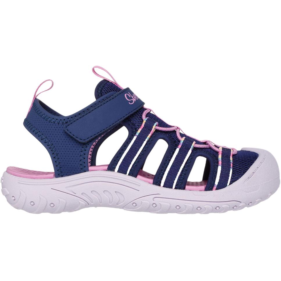Детские сандалии Skechers Kids, синий/фиолетовый — фото 2