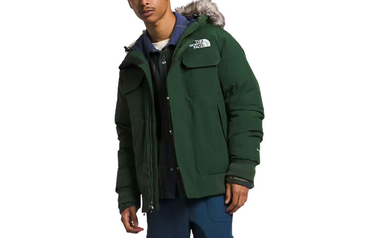 

Куртка мужская сосново-зеленая The North Face, зеленый