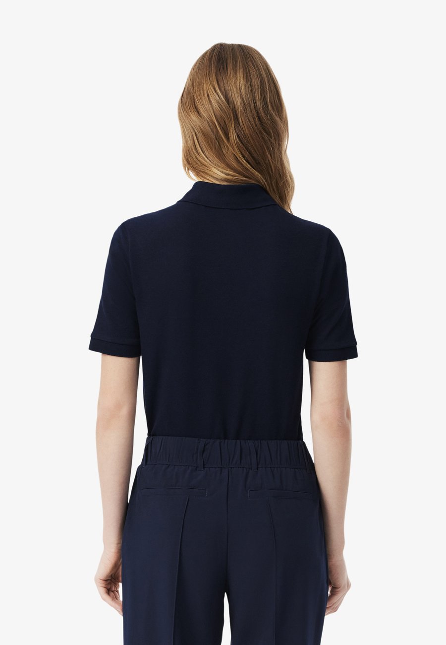 Поло Lacoste Sport Bleu Nuit/Dark Blue — фото 3
