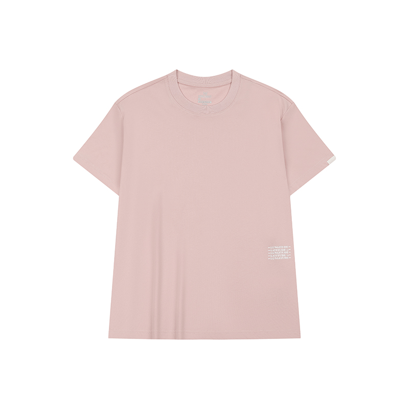 

361° Футболка мужская Exquisite Pink с круглым вырезом, умеренно прямой крой