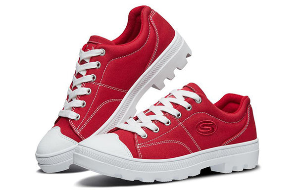 Кроссовки roadies low-top canvas shoes 'red' Skechers, красный — фото 3