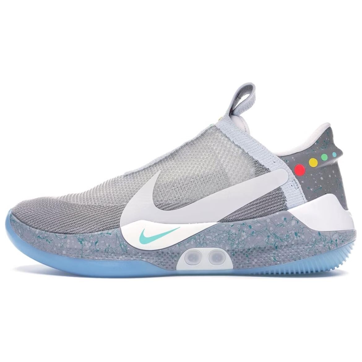 

Баскетбольные кроссовки Adapt BB Basketball Shoes Unisex Low-Top Gray Nike