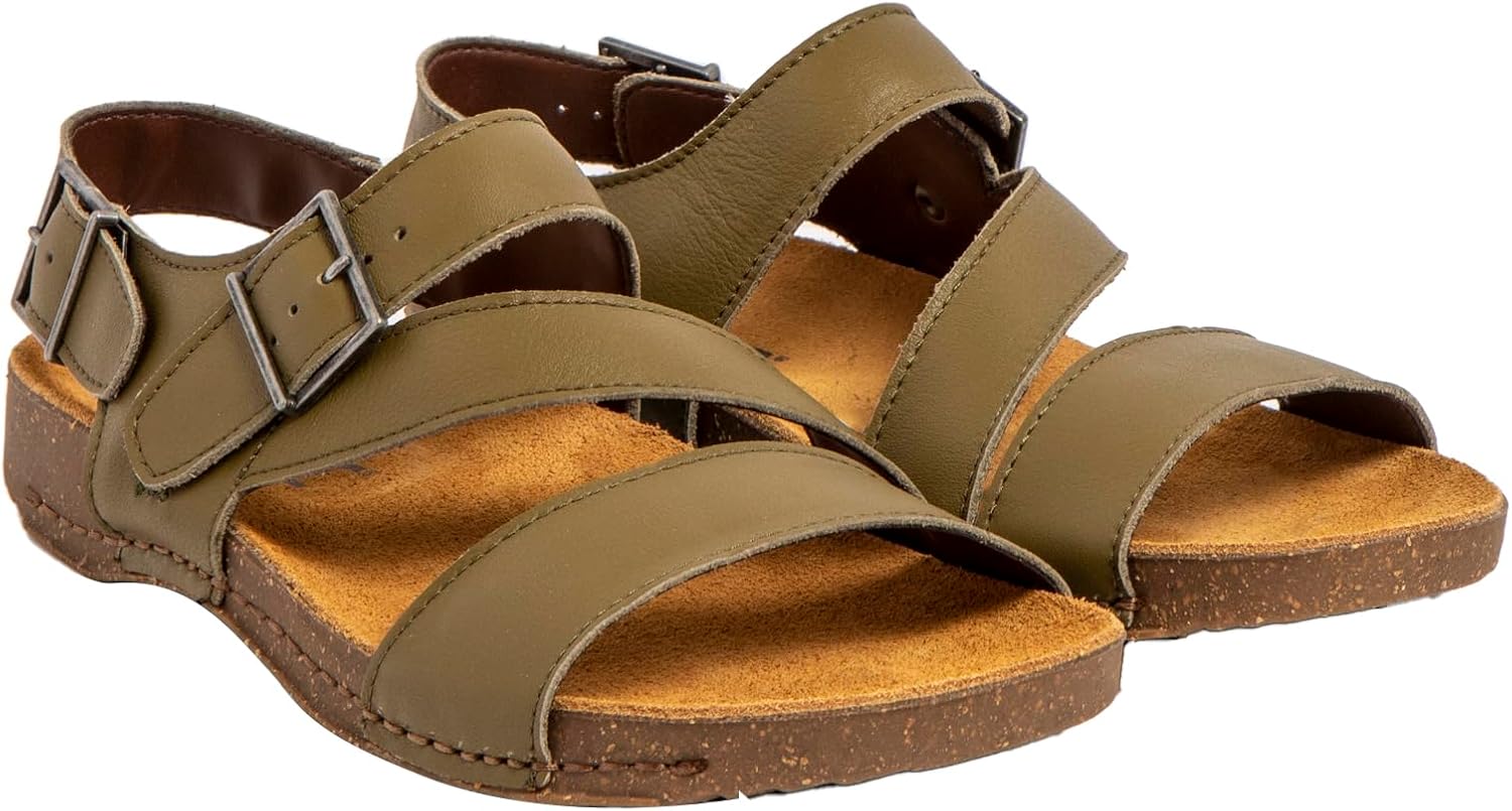 

Сандалии на ровной платформе ART Unisex, размер 5 UK узкий, бронзовый