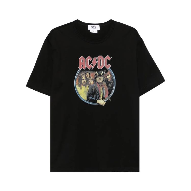 

Футболка Junya Watanabe ACDC T-Shirt 'Black', черный