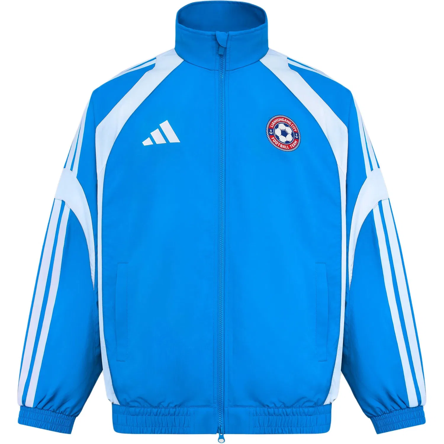 Куртка Adidas PRESENTATION Unisex лазерный ярко-синий/белый