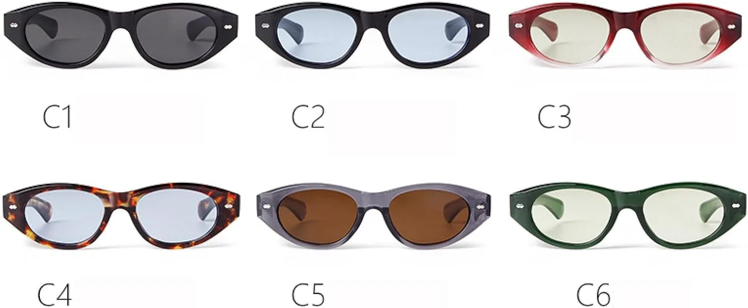 

Солнцезащитные очки с защитой от УФ-излучения UV400 | Овальная оправа "Река" | Для женщин и мужчин, для занятий спортом на открытом воздухе и вождения DSVIGF, 05