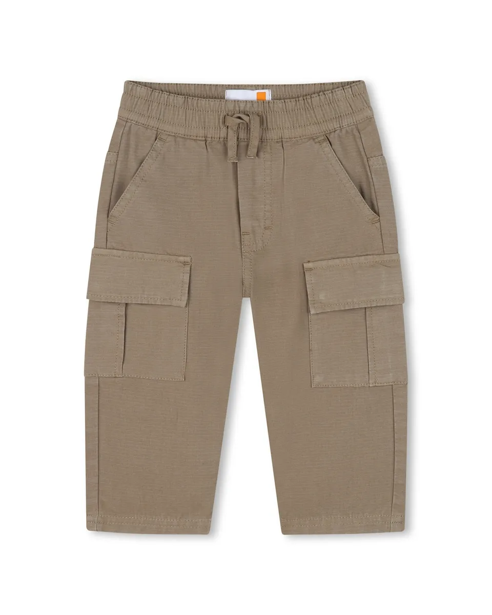 

Детские брюки зеленого цвета из хлопка Timberland