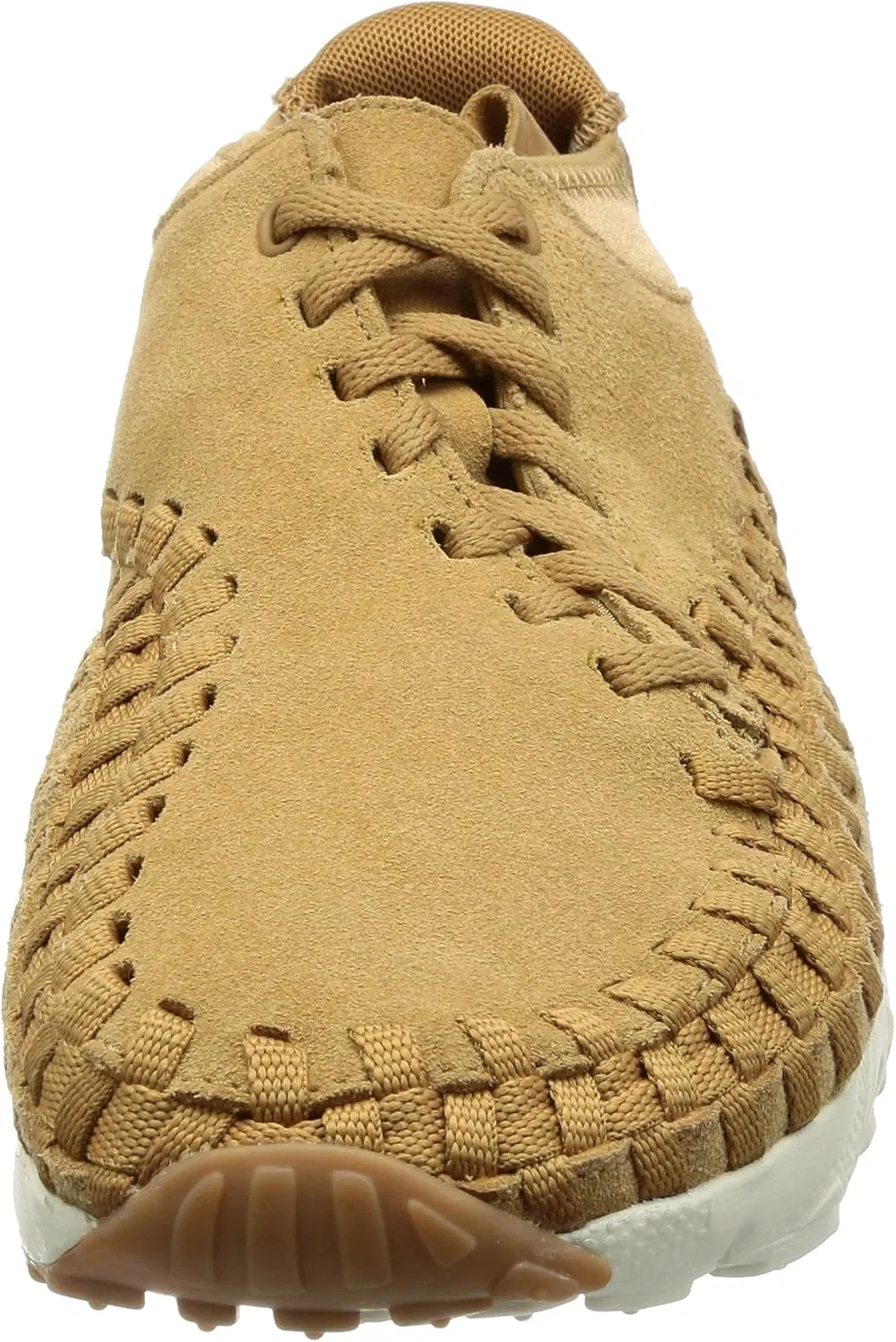 Гимнастические кроссовки Nike Air Woven Chukka для мужчин, Beige Flaxflaxsailgum Med Brown — фото 2