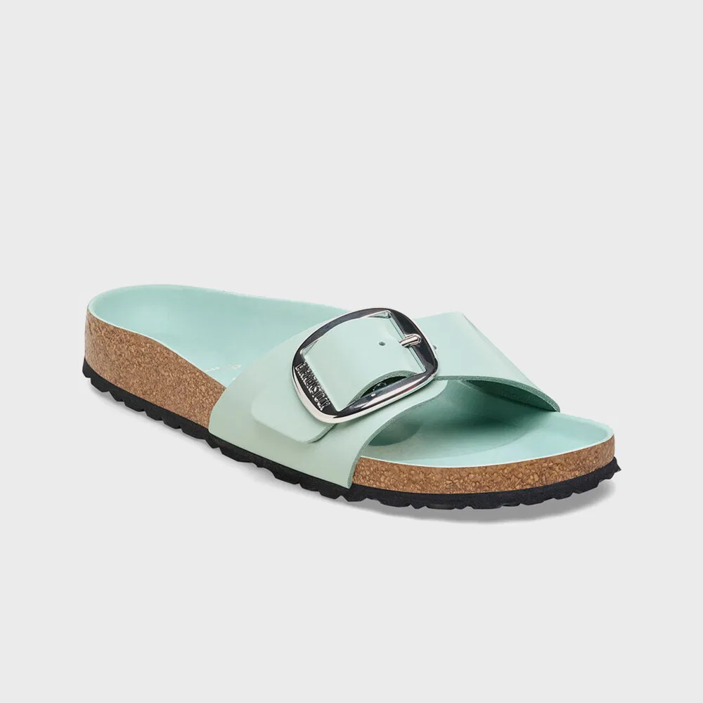 Мужские сандалии Birkenstock Madrid Big Buckle, зелёные