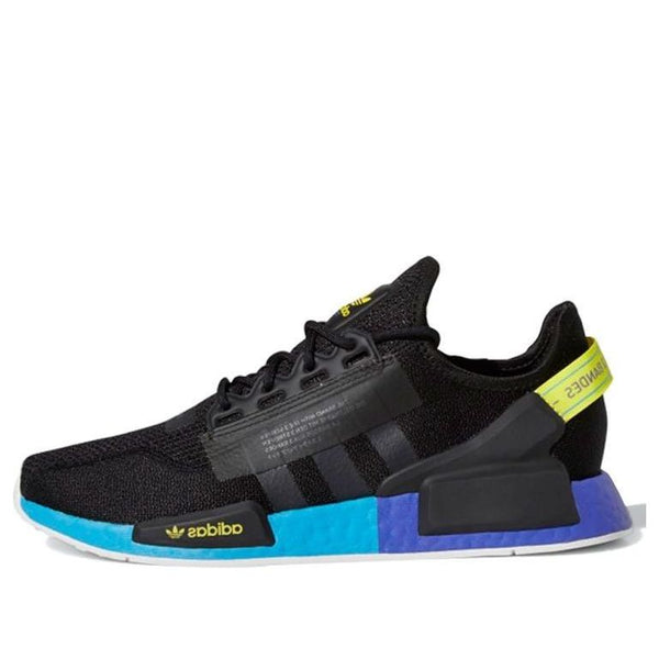 

Кроссовки nmd_r1 v2 'carbon shock yellow' Adidas, черный