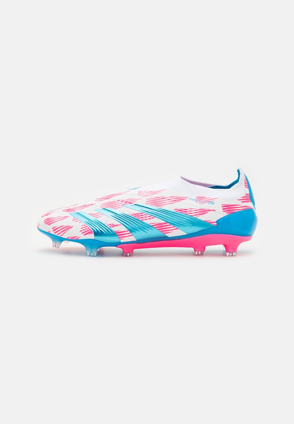 

Кроссовки PREDATOR ELITE LACELESS FIRM GROUND adidas, белый