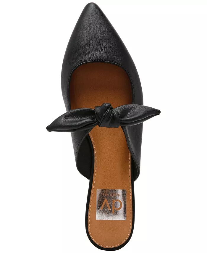 Женские туфли-лодочки Christian Bow Knot Mule Slide Flats DV Dolce Vita, черный — фото 4