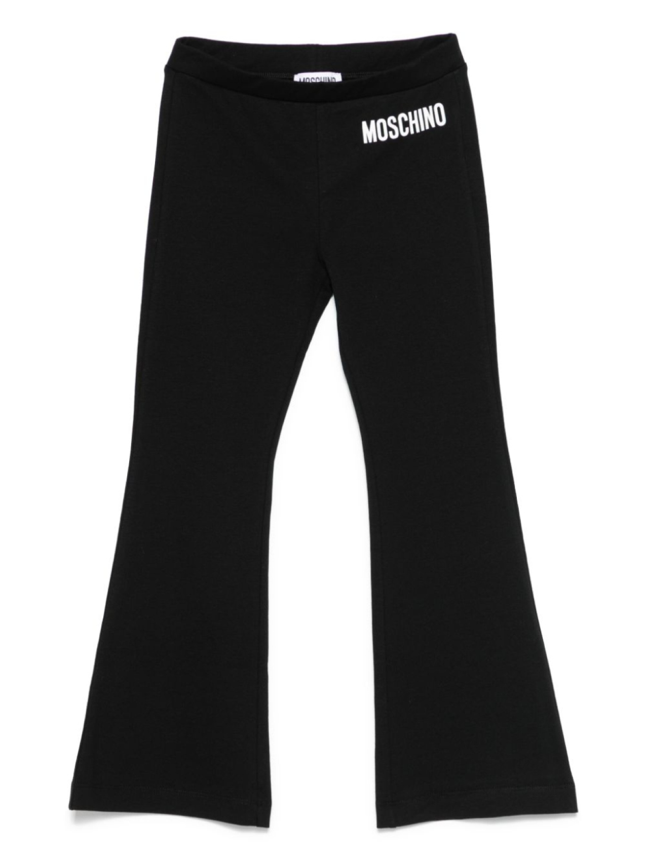 

Moschino Kids брюки с логотипом, черный